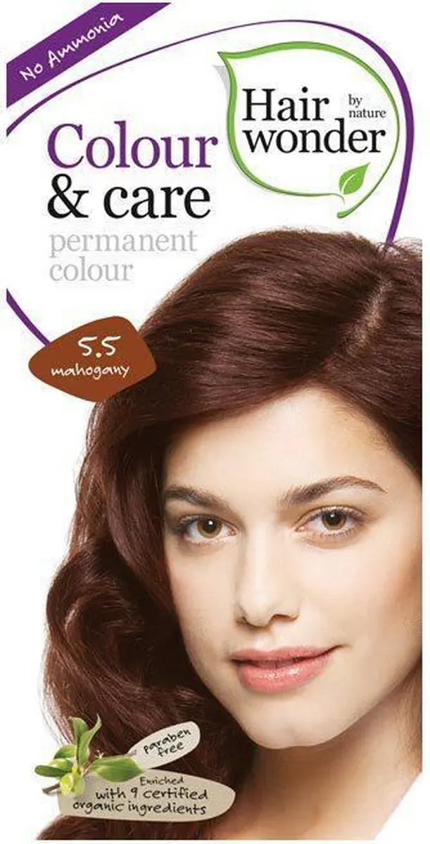 Hairwonder Colour & Care 5.5 Mahogany Permanent Haarkleuring 100ml
