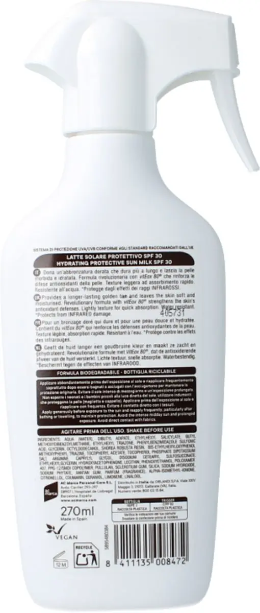 Ecran Sunique Trigger SPF30 270ml