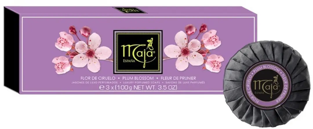 Maja Plum Blossom Zeep 3x100g