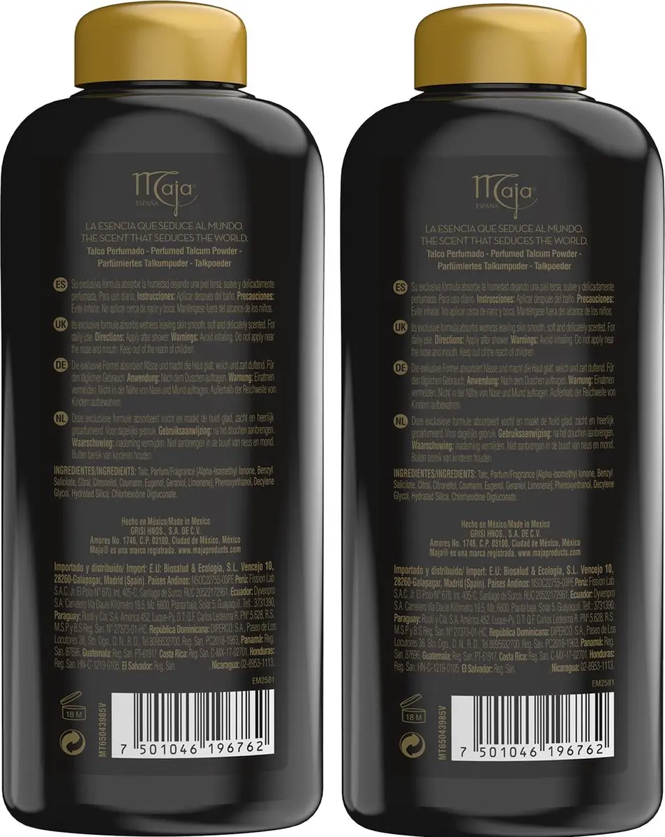 Maja Talkpoeder 2x200ml