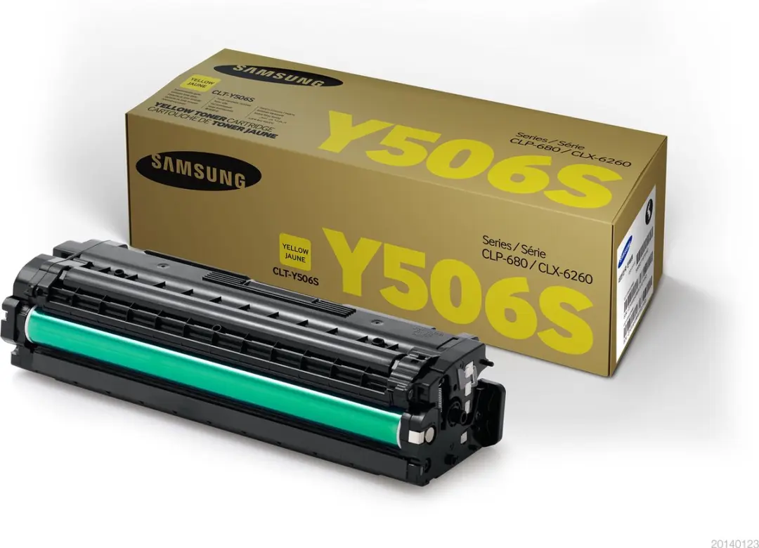 Samsung CLT-Y506S Tonercassette SU524A - Geel 1500 Pagina's