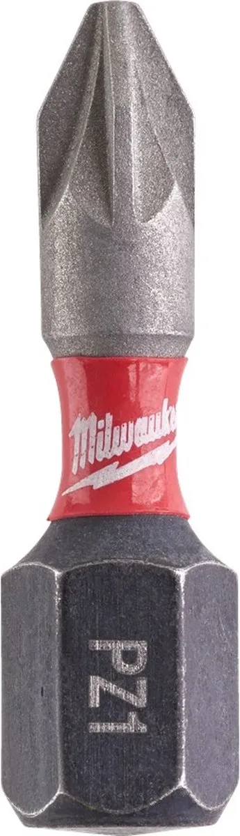 Milwaukee Shockwave PZ1 Schroefbits 25mm - 2 Stuks