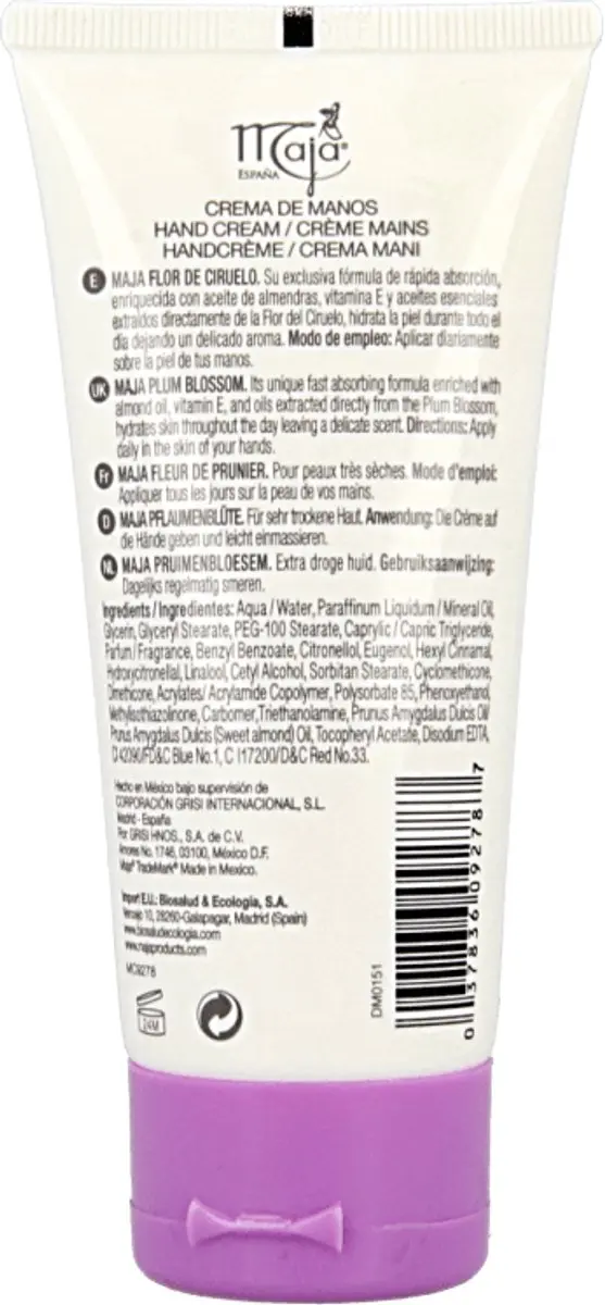 Maja Handcream Plum Blossom 80ml - afbeelding 6 van 6