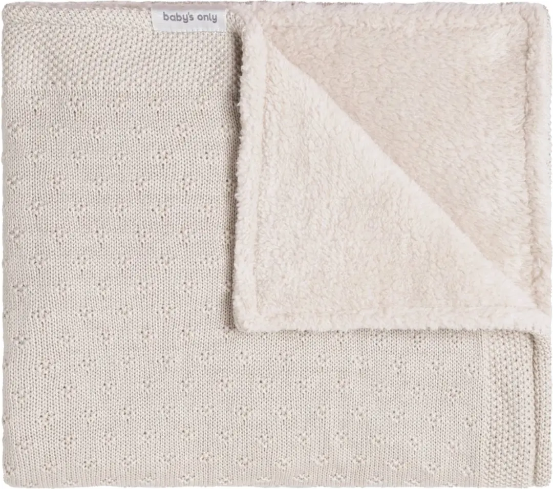 Baby's Only Teddy Mood Ledikantdeken Warm Linen 100x135cm