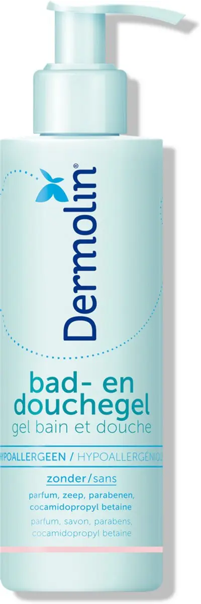 Dermolin Bad- en Douchegel 200ml - Hypoallergeen