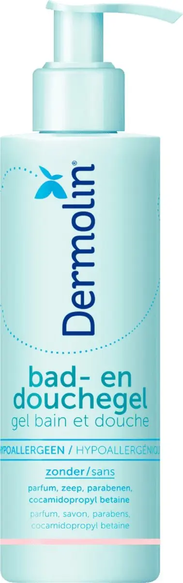Dermolin Bad- en Douchegel 200ml