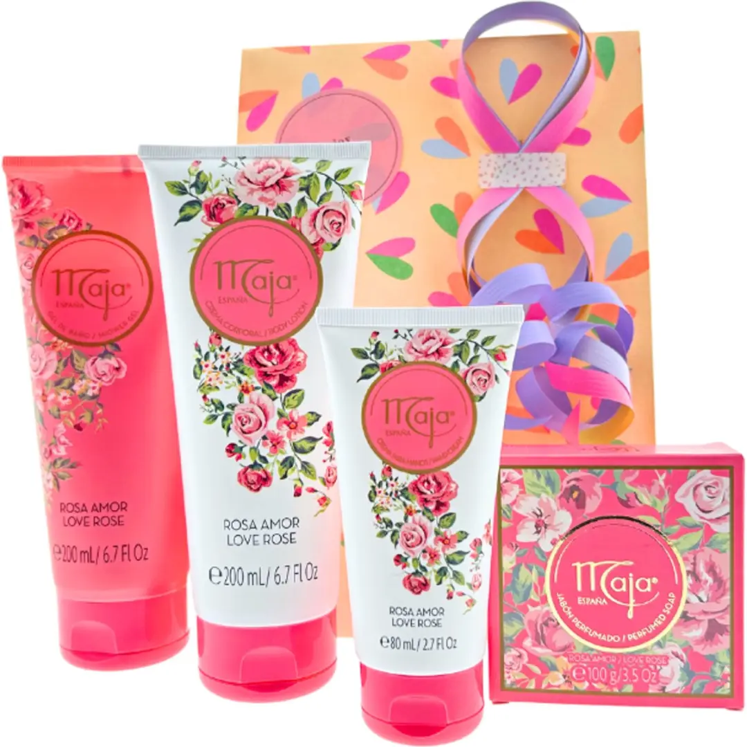 Maja Love Rose Cadeauset - 4 Stuks