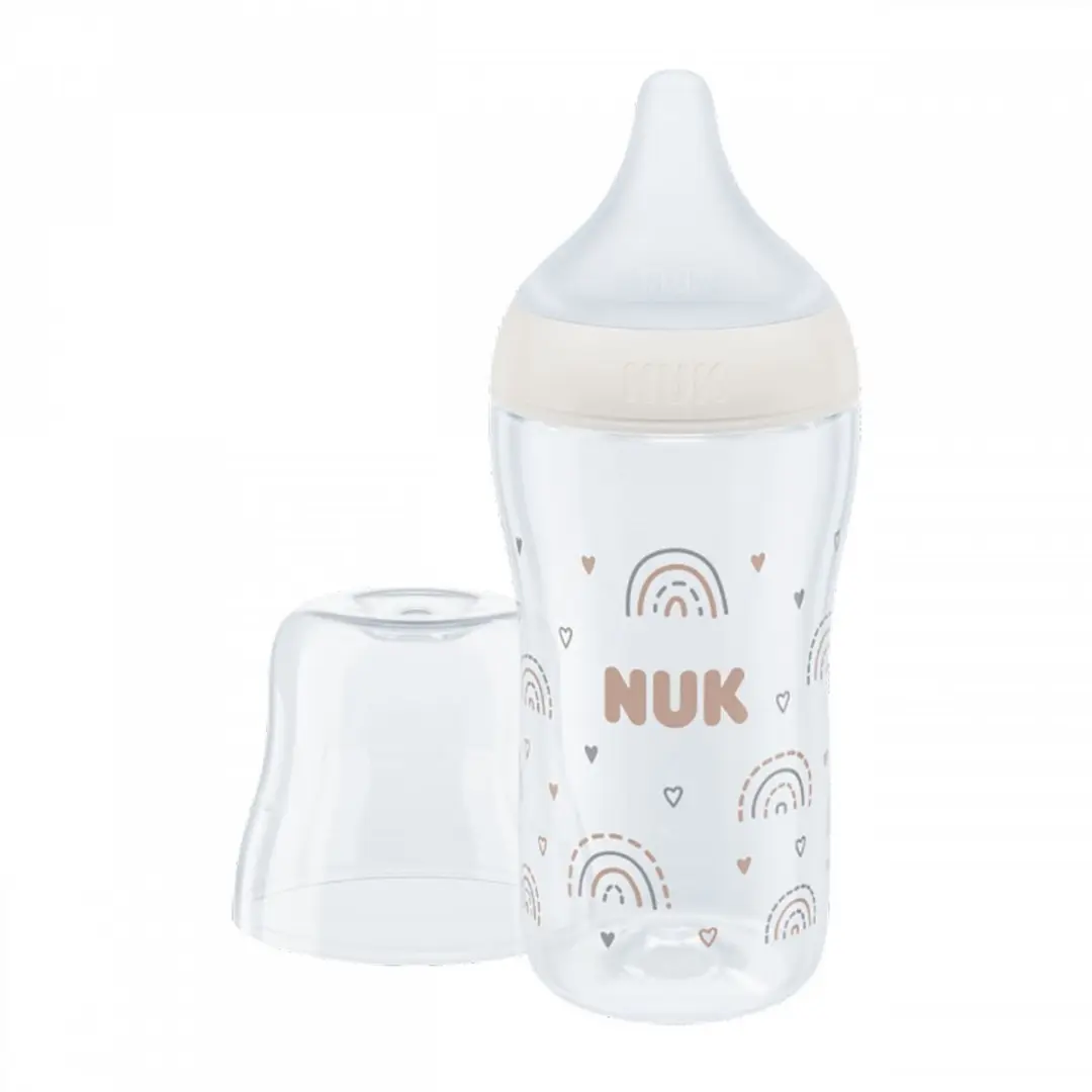 NUK Perfect Match Babyfles 230ml - Beige