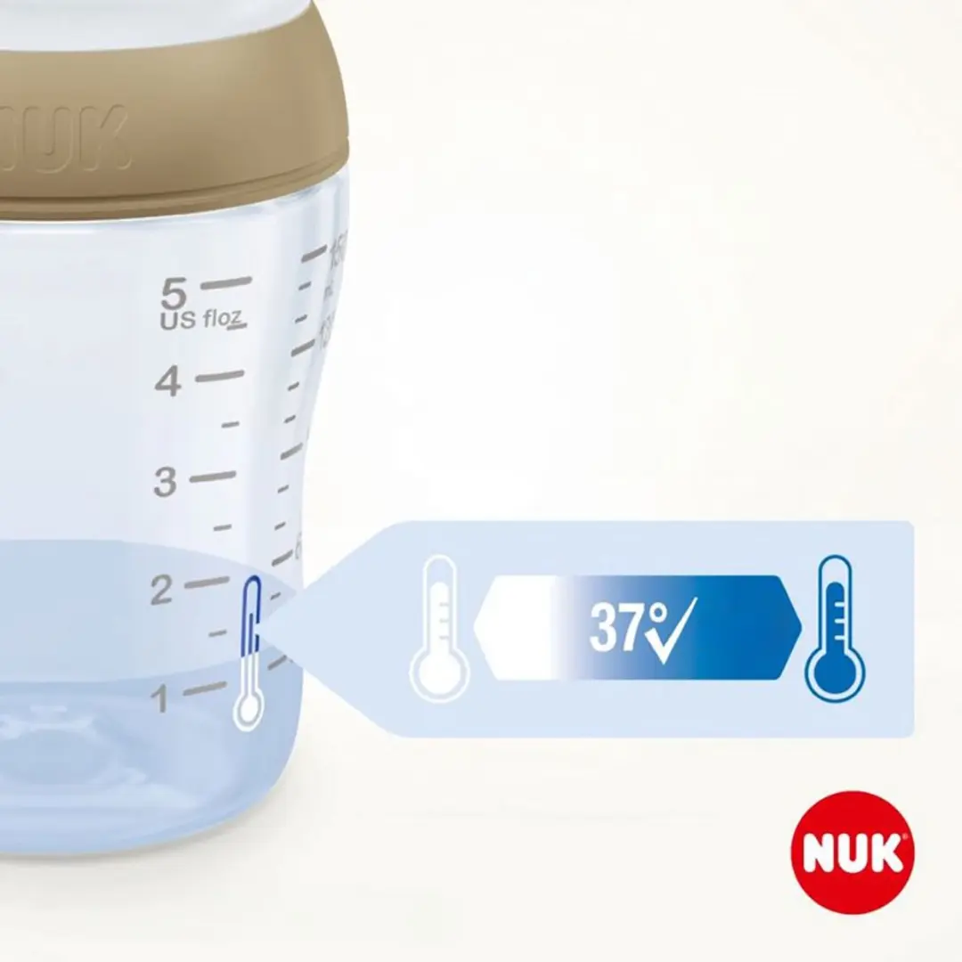 NUK Perfect Match Babyfles 230ml - Beige