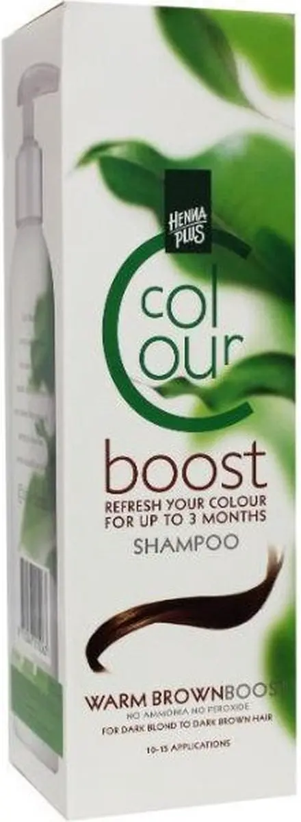 Hennaplus Colour Boost Warm Brown 200ml - afbeelding 6 van 6