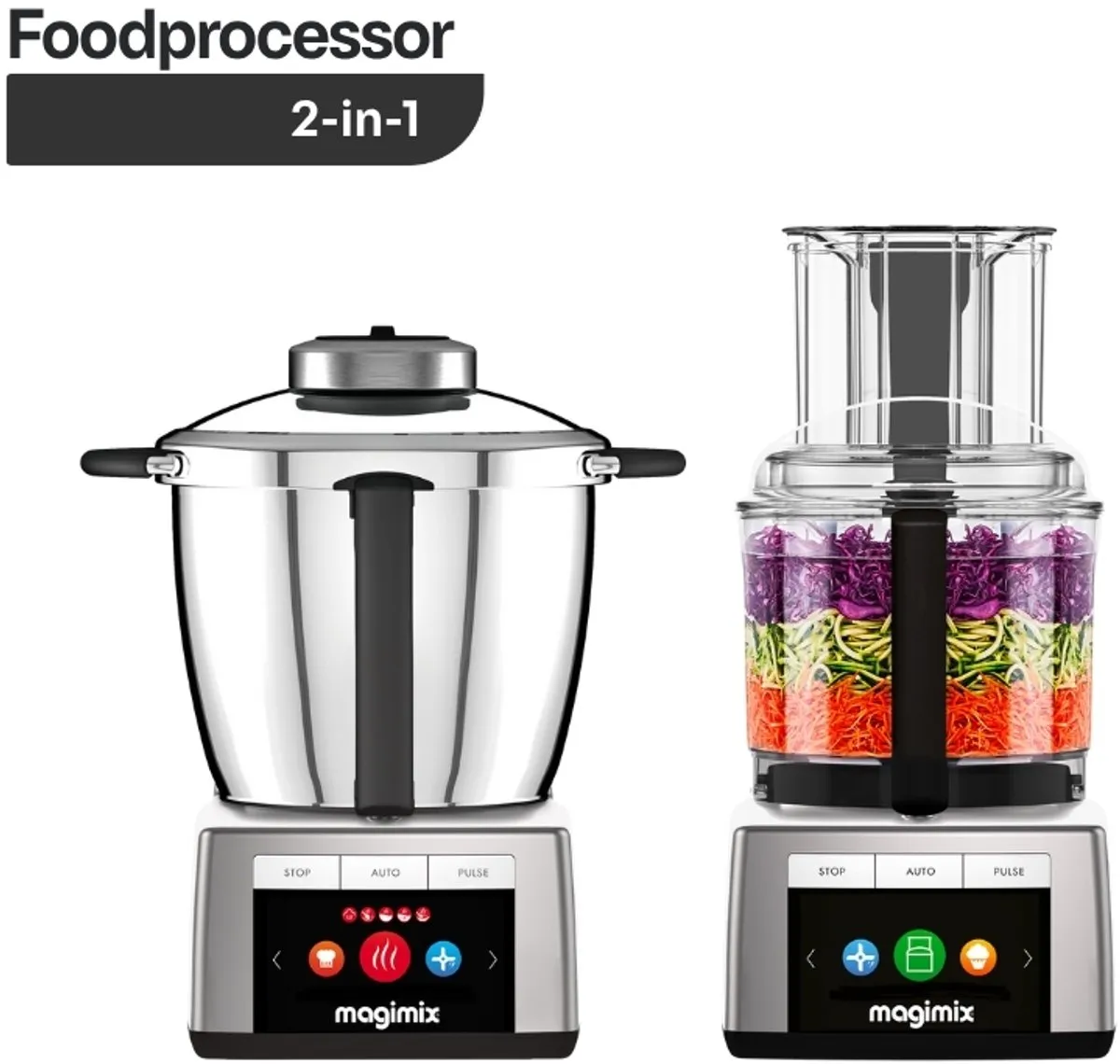 Magimix Cook Expert XL Inductie - 1800W - Mat Chroom