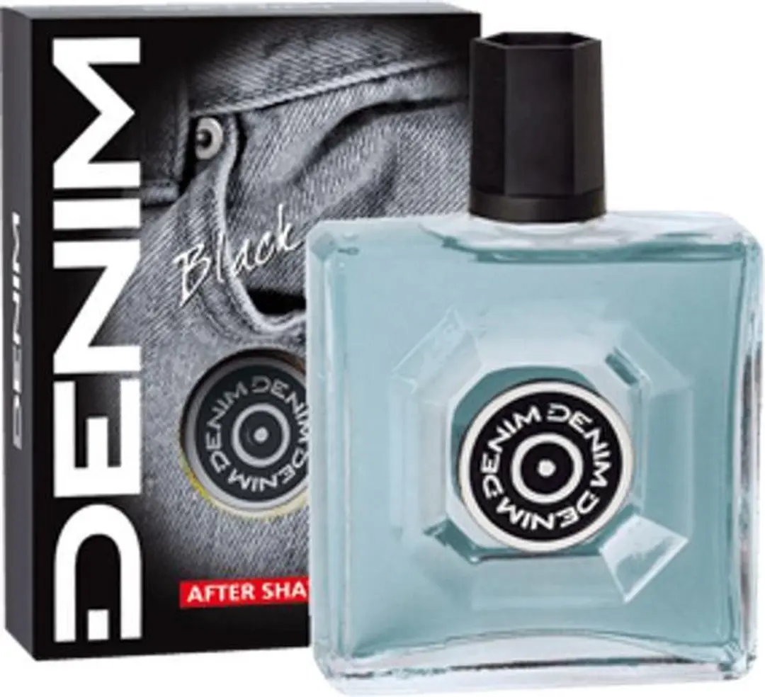 Denim Black Aftershave Lotion - 4x100ml