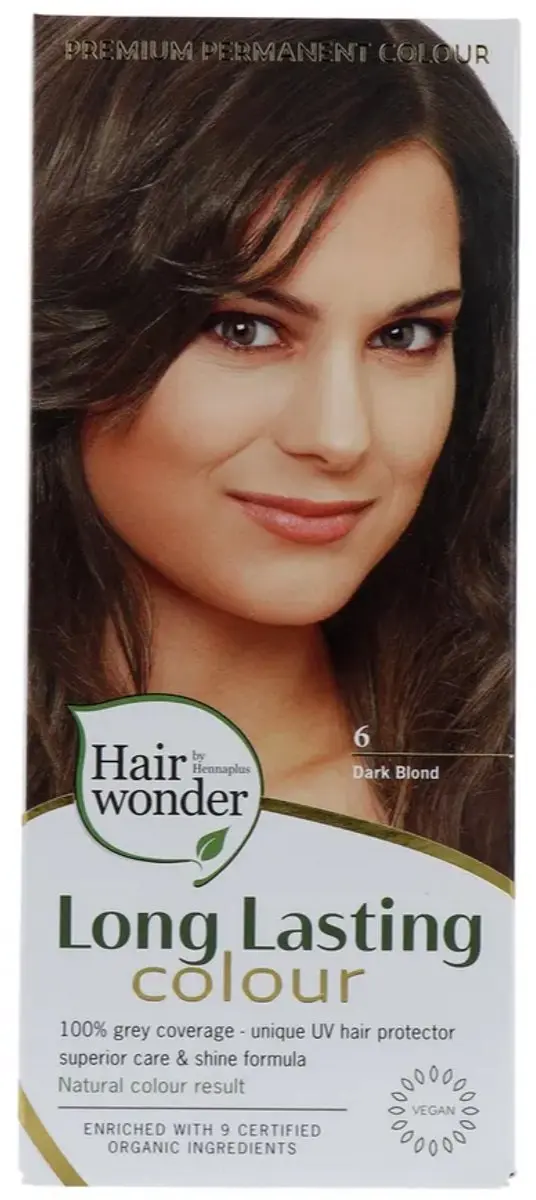 Hennaplus Long Lasting Colour 100ml - Donker Blond