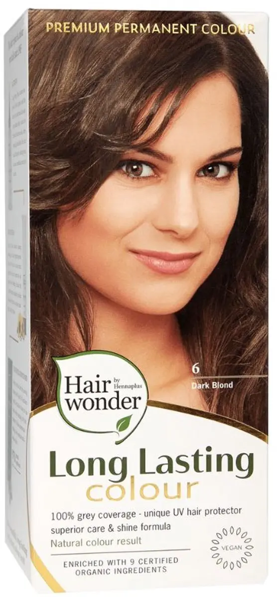 Hennaplus Long Lasting Colour 100ml - Donker Blond