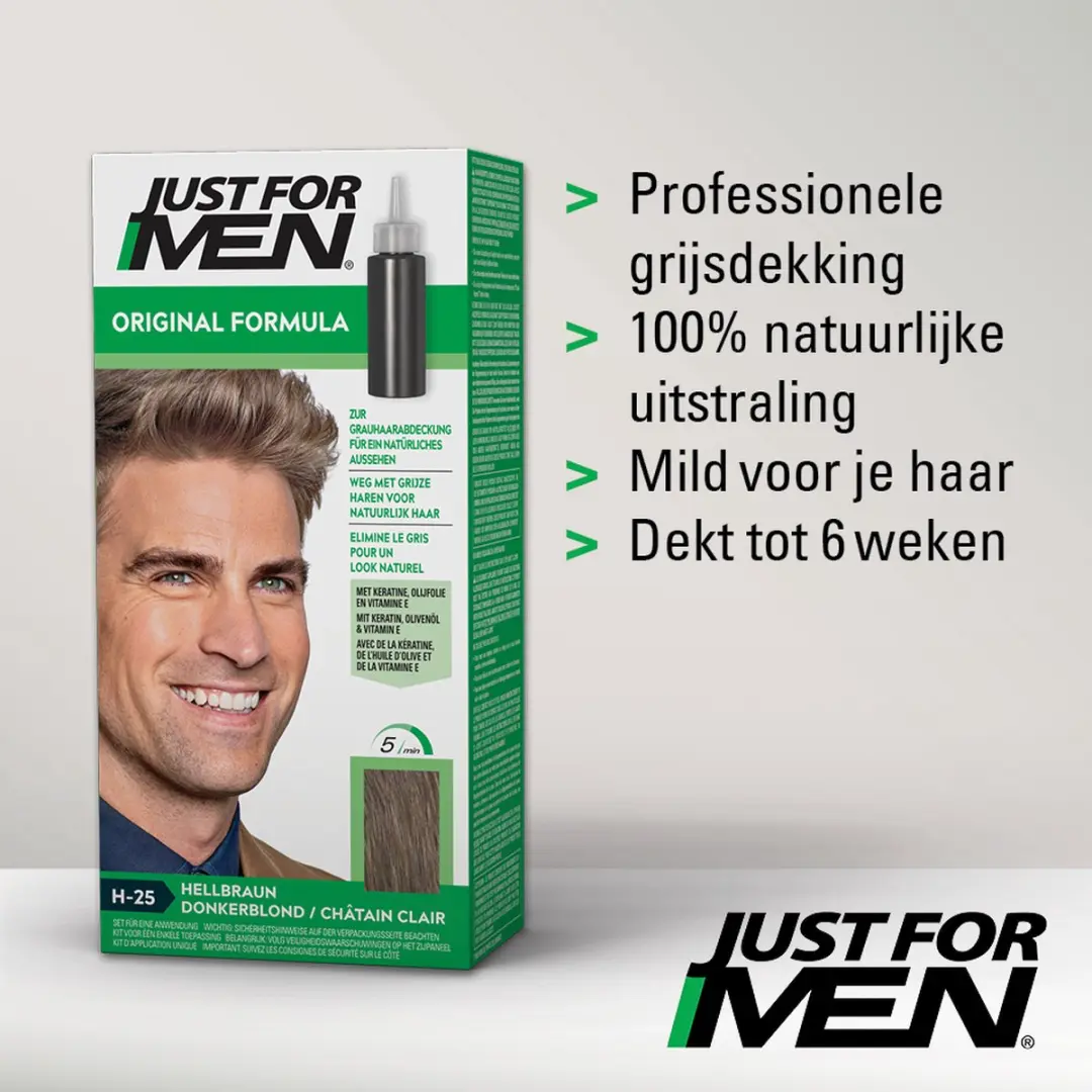 Just For Men Original Haarkleuring Donkerblond 66ml