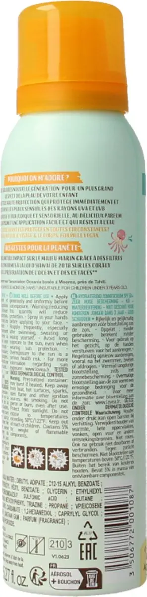 Lovea Sun Zonnebrand Kids Mousse SPF 50+ 150ml