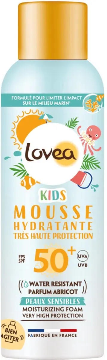 Lovea Sun Zonnebrand Kids Mousse SPF 50+ 150ml