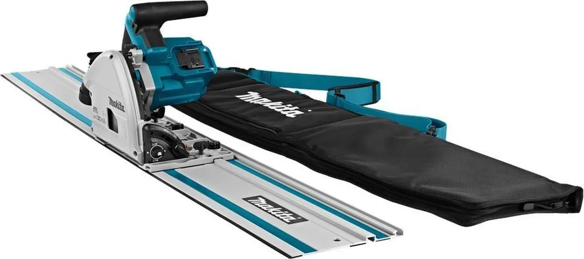Makita DSP600ZJ2 Accu Invalzaag LXT 165mm - Geleiderail & Tas