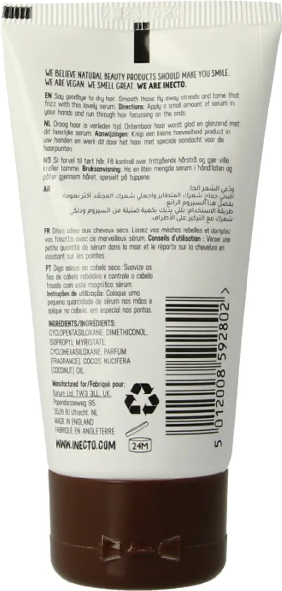 Inecto Naturals Coconut Hair Serum 50ml