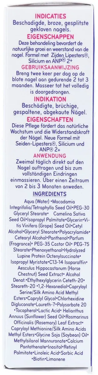 Ecrinal Versterkende Nagelcrème 10ml