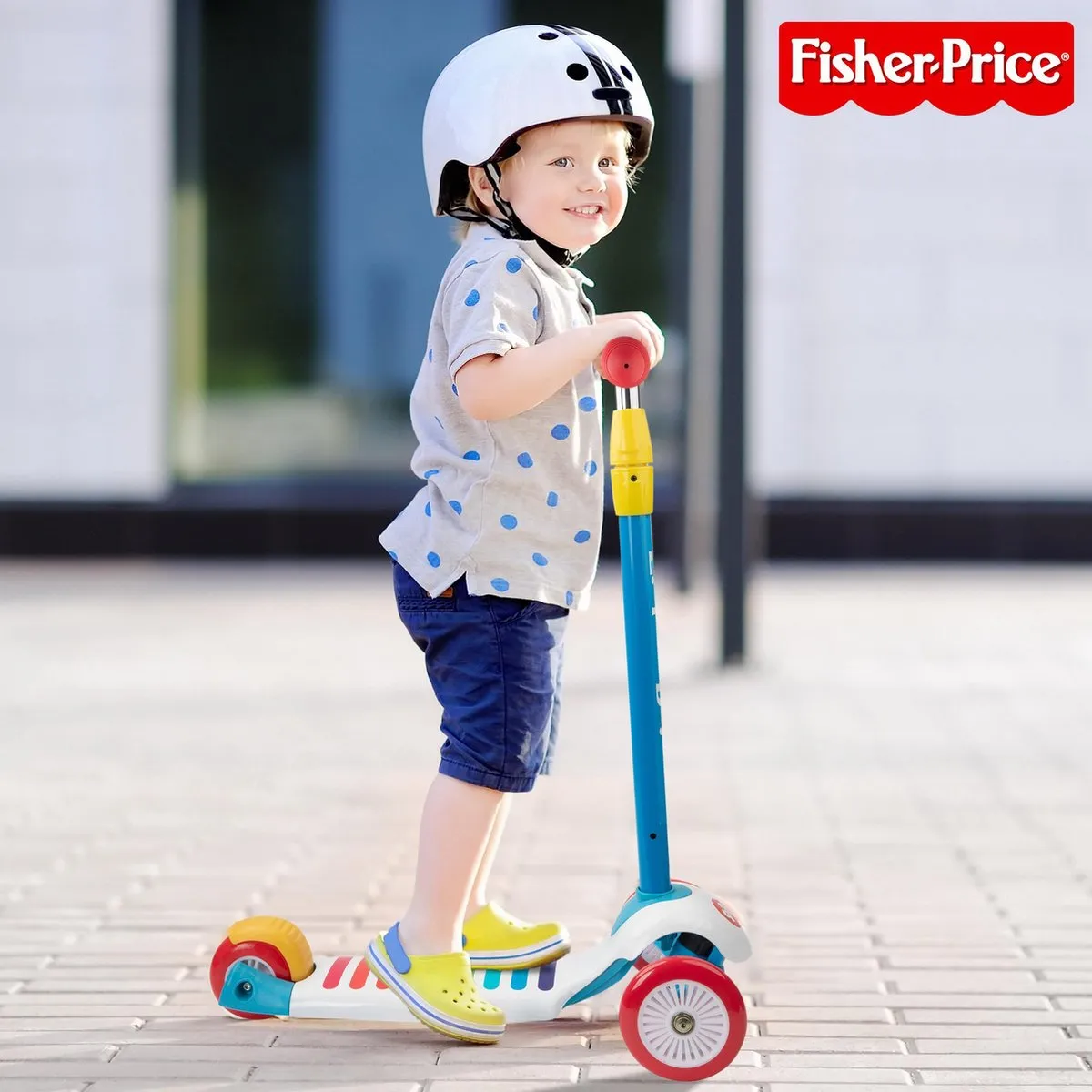Fisher Price Xylophone Driewieler - 3 Wielen 10 Inch - Multi - afbeelding 6 van 6