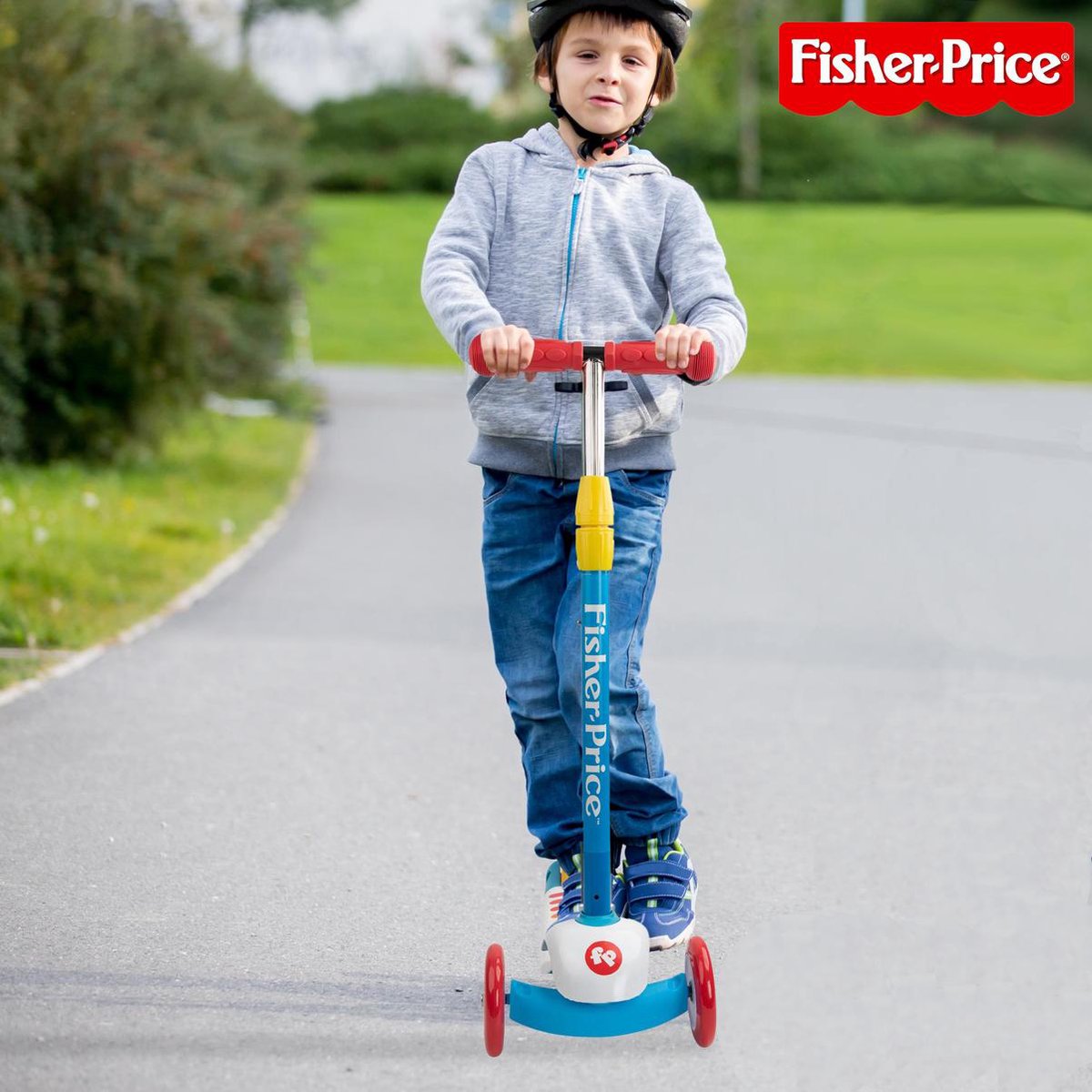 Fisher-Price Xylophone Driewieler Step - Verstelbaar Stuur - Licht en Muziek