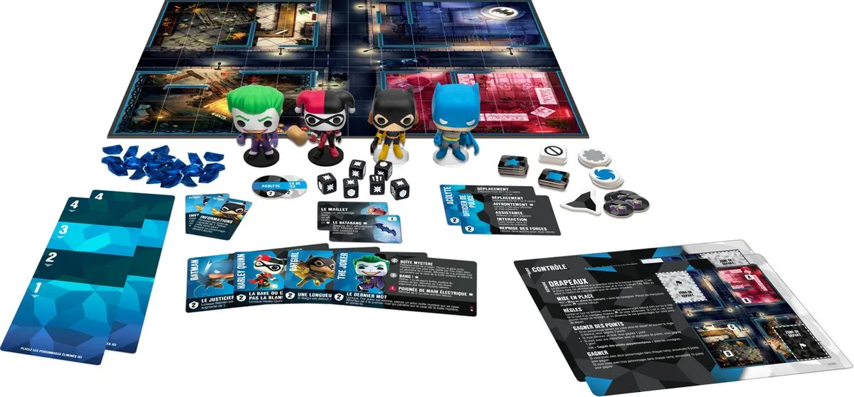 Funko Funkoverse Strategy Game DC Comics 100 Base Set - Multi