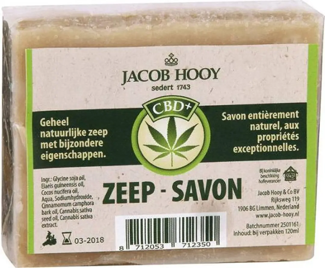 Jacob Hooy CBD Zeep 120ml
