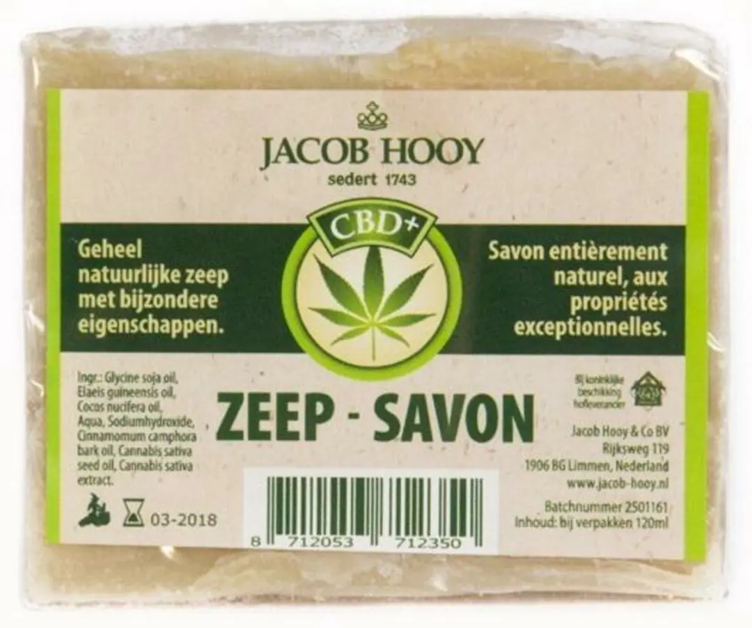 Jacob Hooy CBD Zeep 120ml