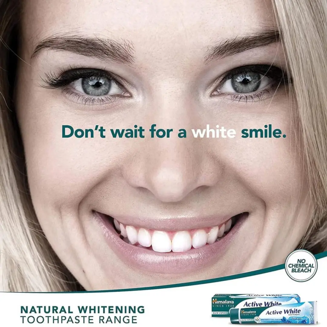 Himalaya Herbals Active White Tandpasta Fresh Gel 6x75ml