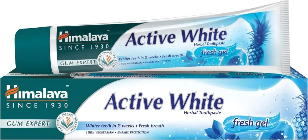 Himalaya Herbals Active White Tandpasta Fresh Gel 6x75ml