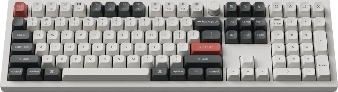 Keychron Q6 Ultra Q6U-P4 Mechanisch Toetsenbord - Wit