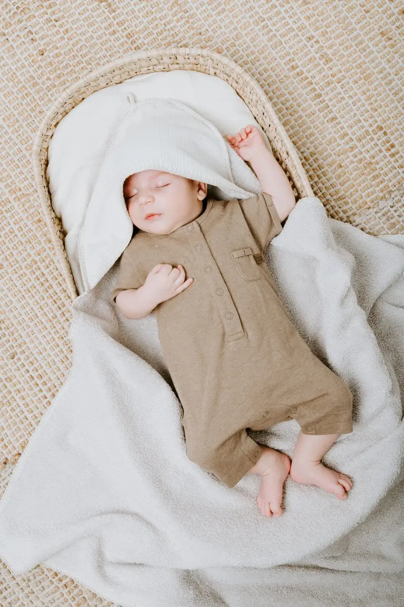 Baby's Only Badcape Breeze Roest 75x85cm - 100% Katoen