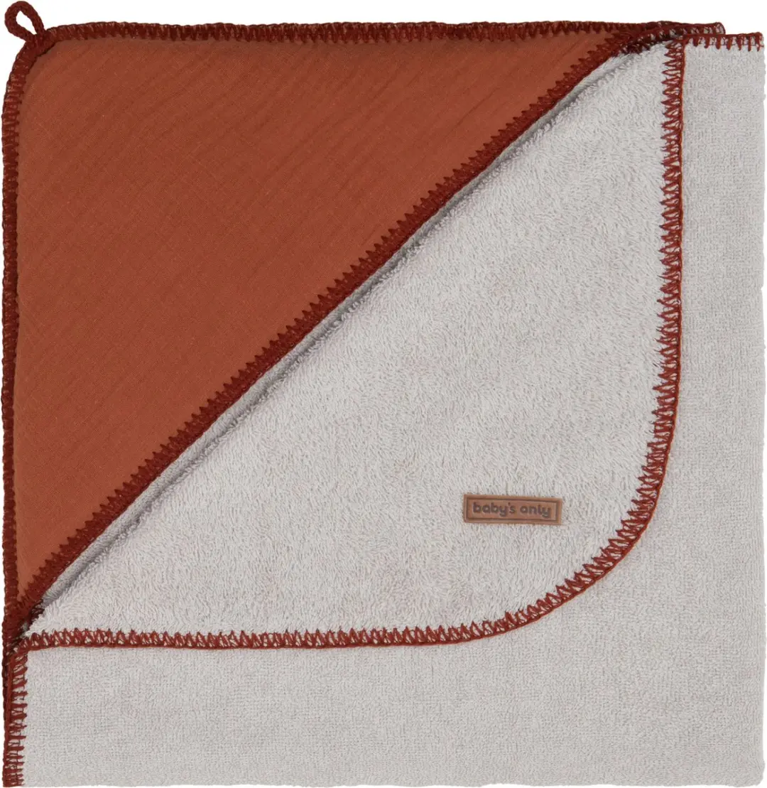 Baby's Only Badcape Breeze Roest 75x85cm