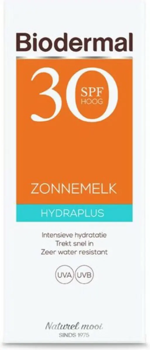 Biodermal Hydraplus Zonnemelk SPF 30