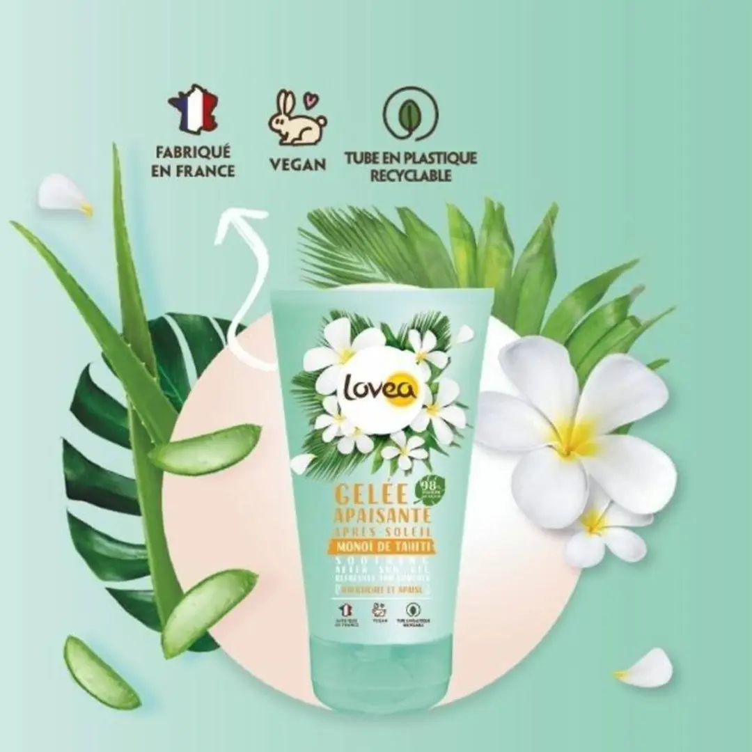 Lovea Soothin After Sun Gel Monoï de Tahiti 150ml