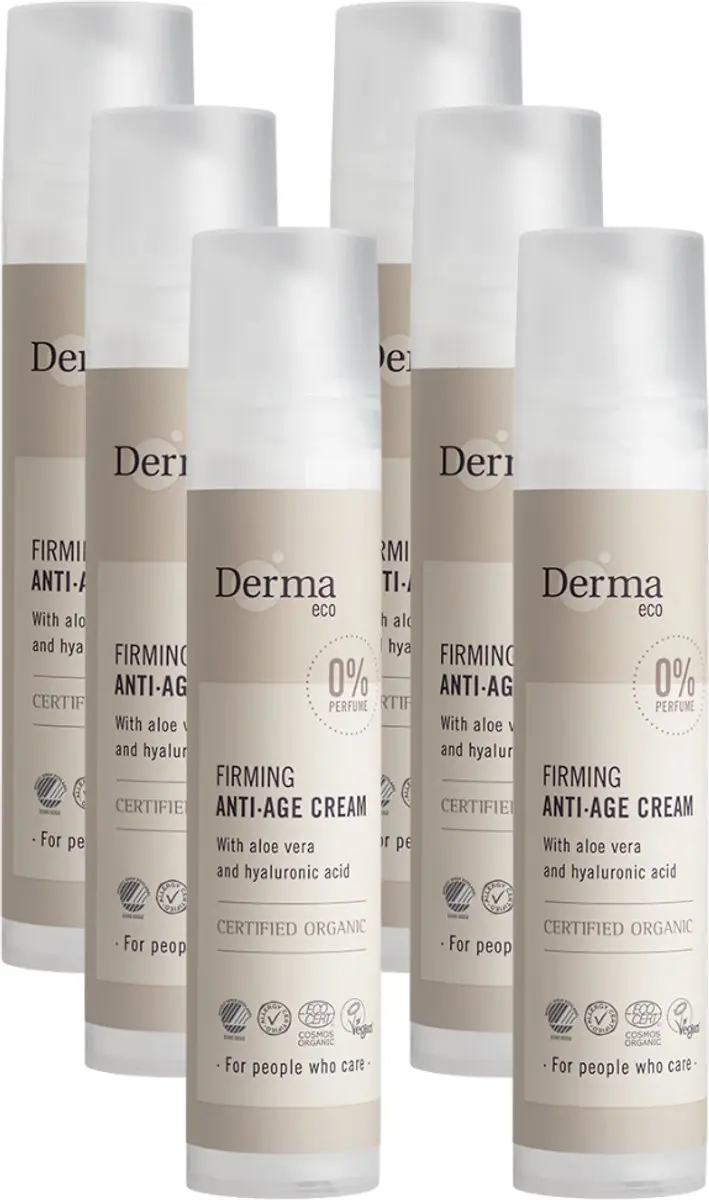 Derma Eco Anti-Age Crème Hyaluronzuur 6x50ml