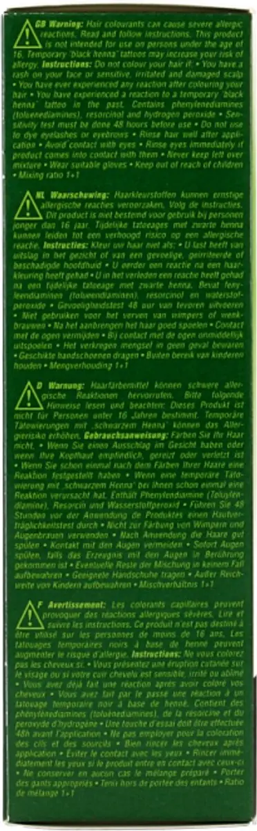 Hennaplus Men's Own Medium Brown Haarverf 80ml