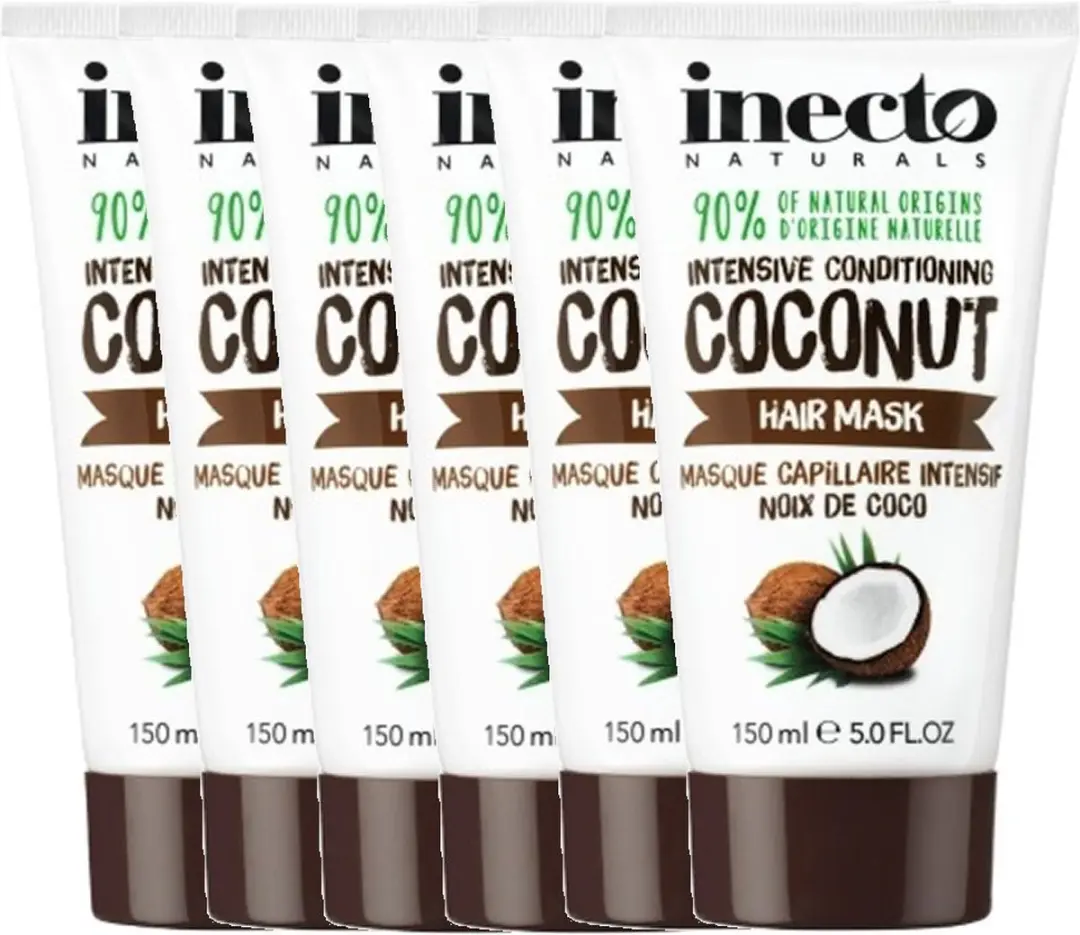 Inecto Naturals Coconut Hair Mask 6x150ml