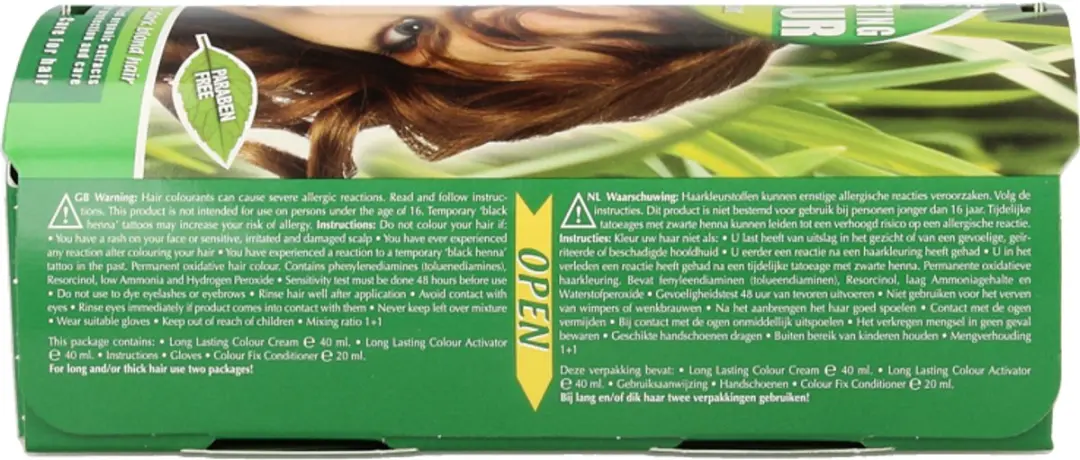 Hennaplus Long Lasting Colours 7.38 Cinnamon Haarverf - 100mg