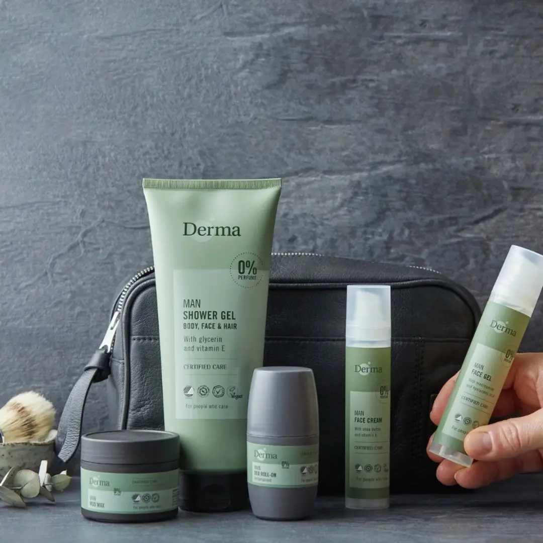 Derma Eco Man Haar Wax 2x75ml - Sterke Fixatie