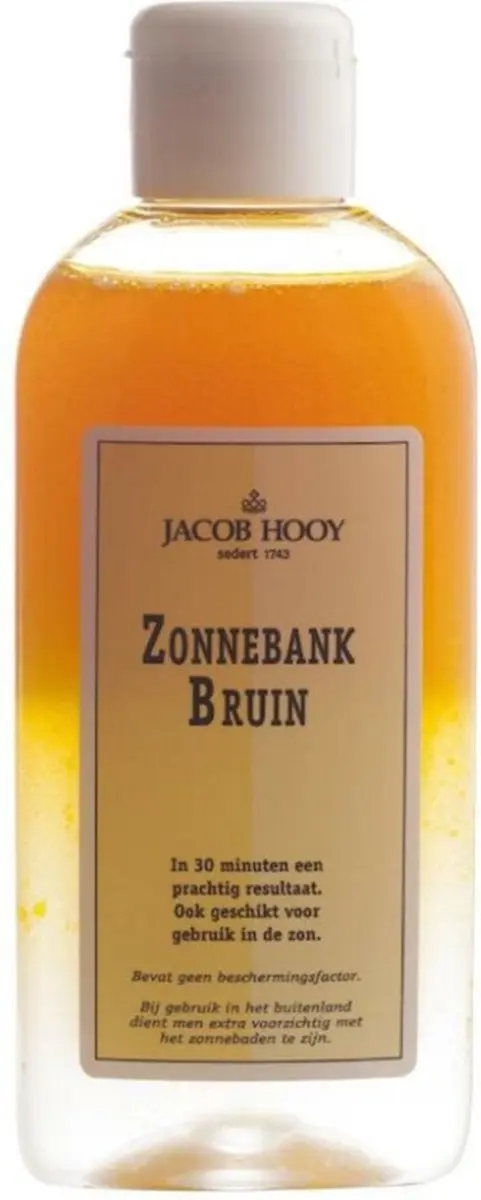 Jacob Hooy Zonnebankbruin 150ml