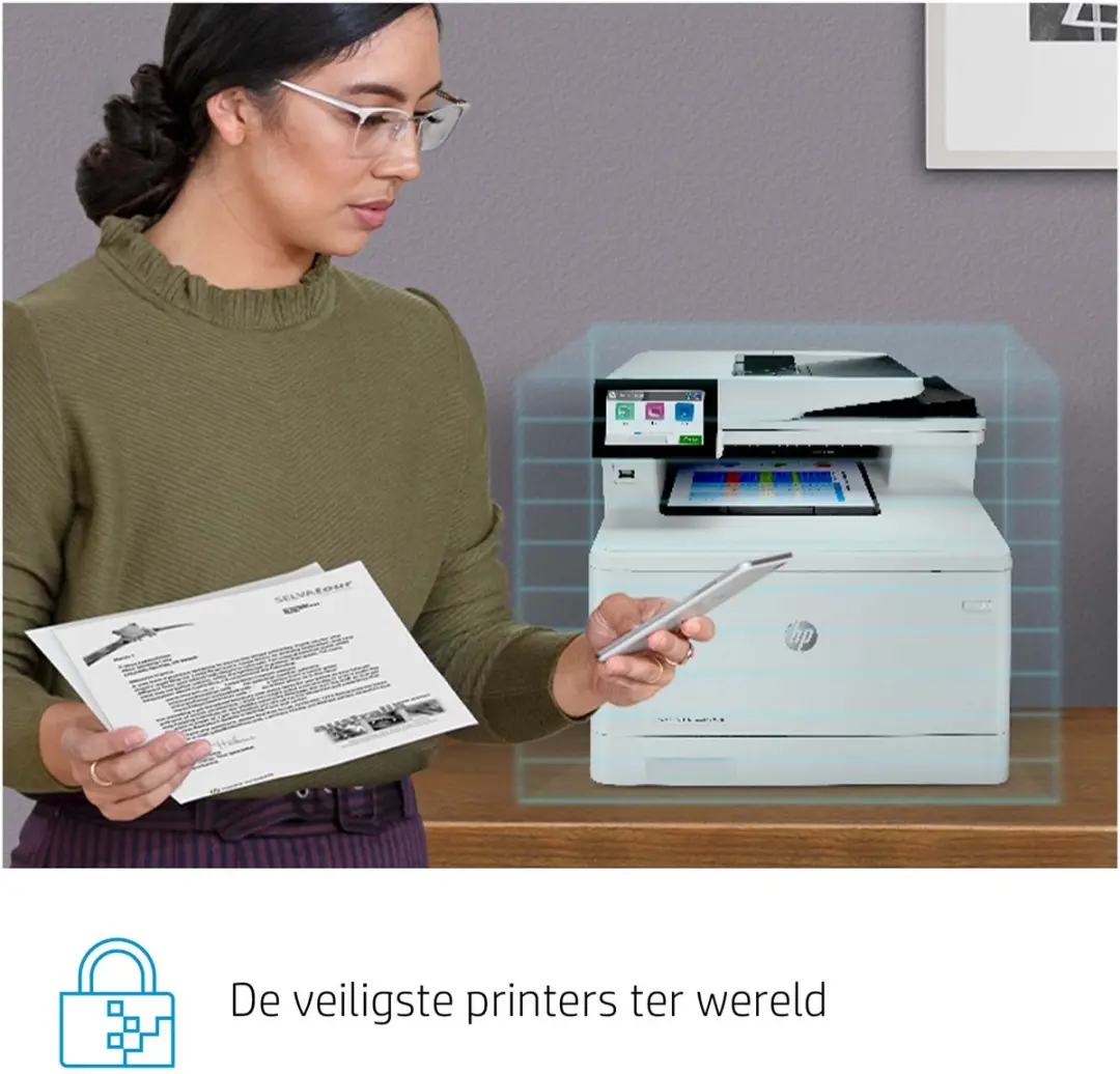 HP Color LaserJet Enterprise M480f MFU - 25 ppm Kleur - 300 Vel