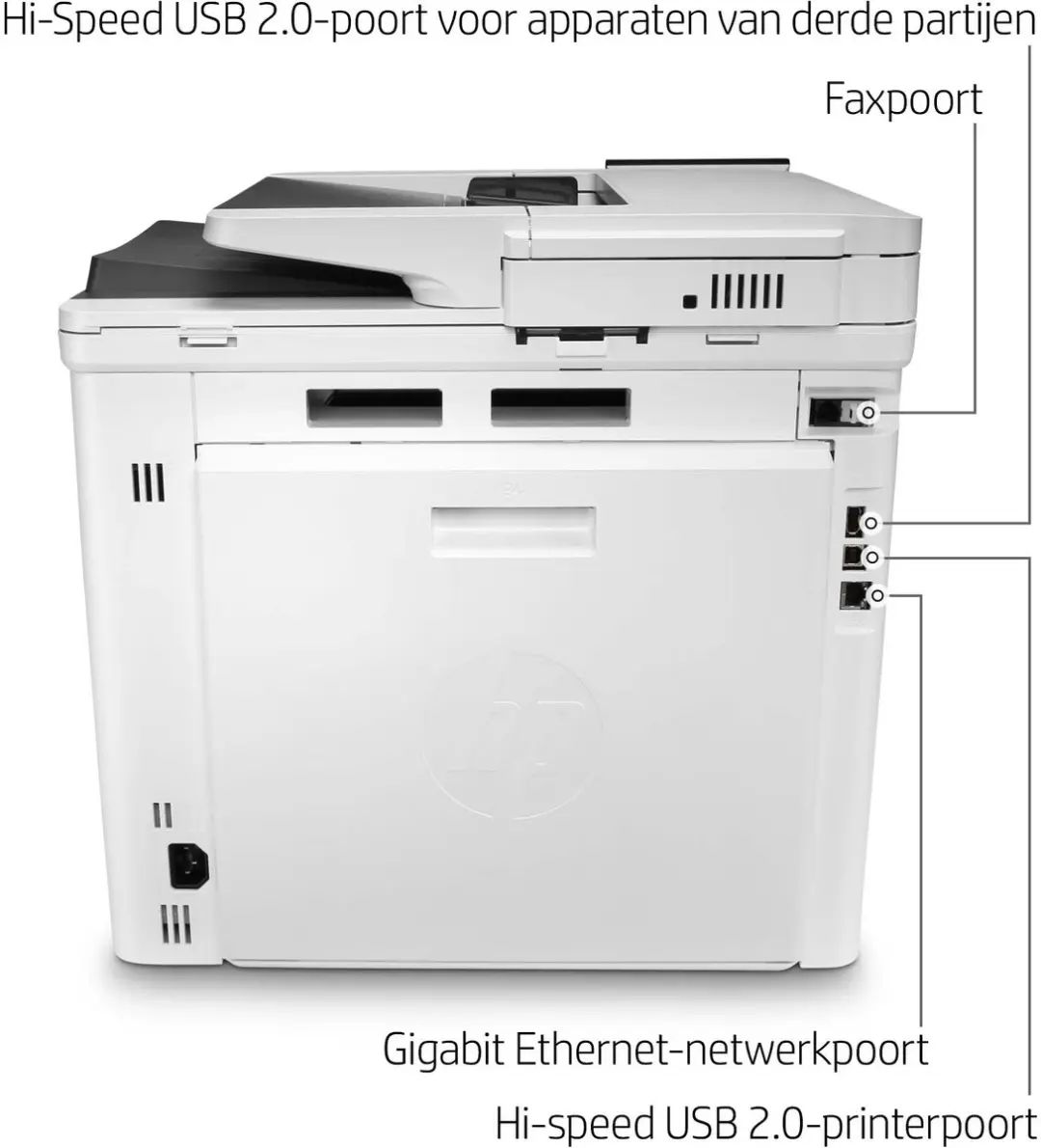 HP Color LaserJet Enterprise M480f MFU - 25 ppm Kleur - 300 Vel