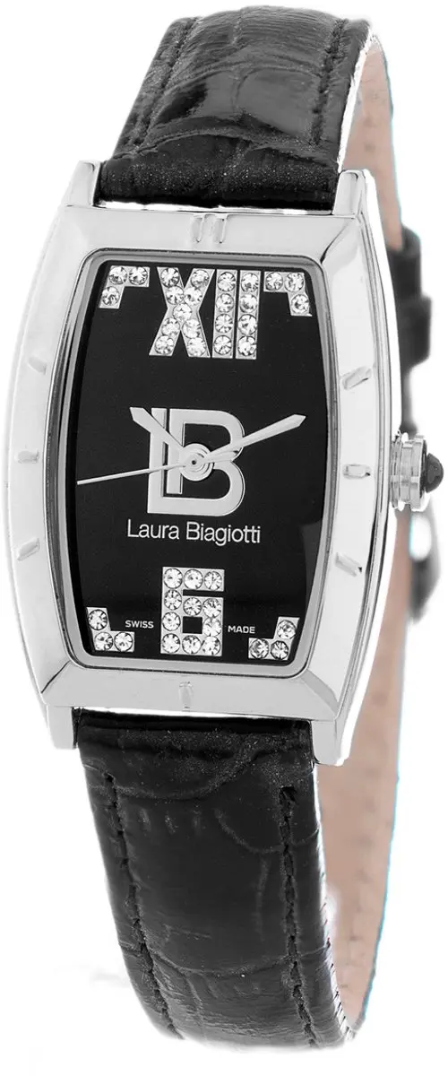 Laura Biagiotti LB0010L-NE Dameshorloge - Zwart