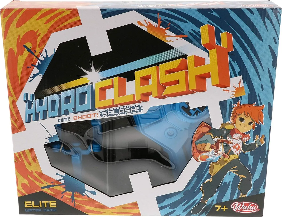 Goliath HydroClash Elite Speelgoedblaster - 0345 - Oranje/Blauw - afbeelding 6 van 6