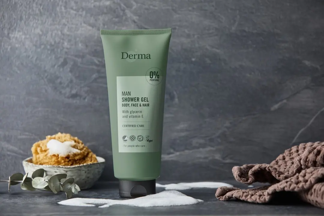 Derma Man Douchegel 3-in-1 350ml - Gezicht/Lichaam/Haar