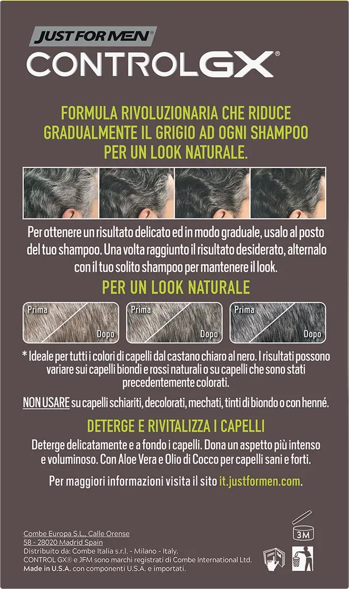 Just For Men Control GX Shampoo 118ml