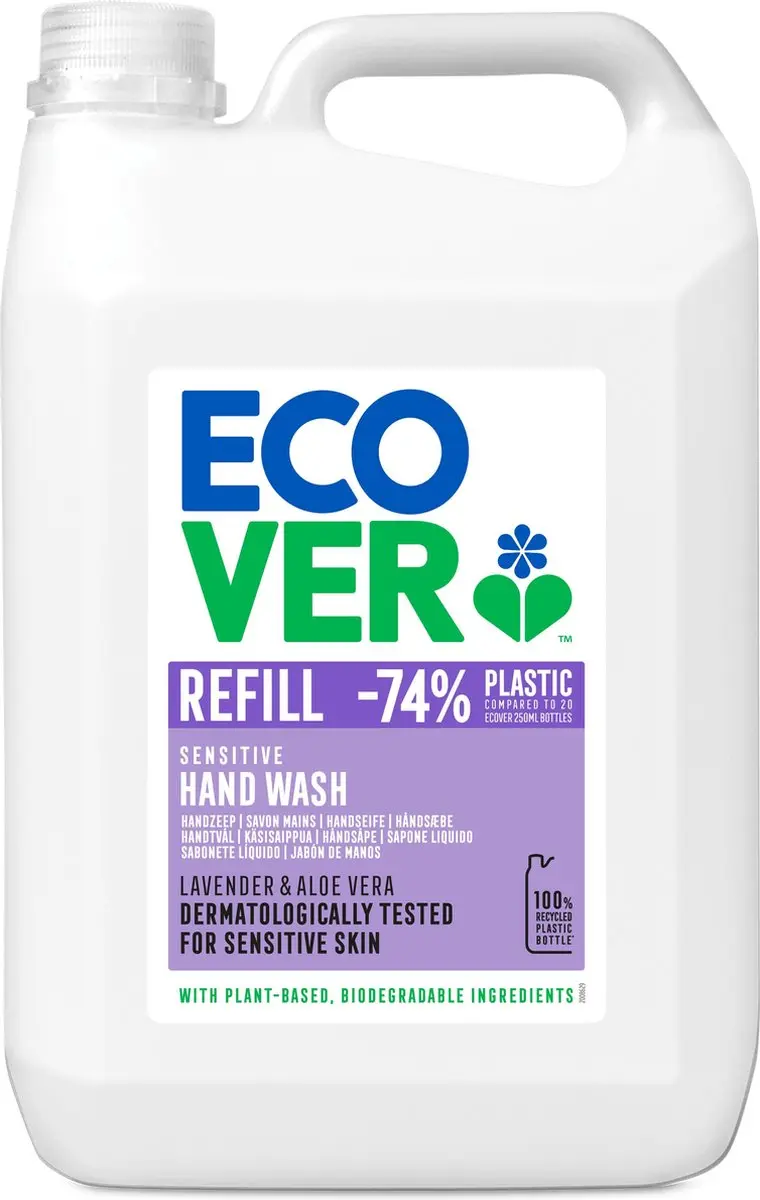 Ecover Handzeep Lavendel & Aloë Vera 5L