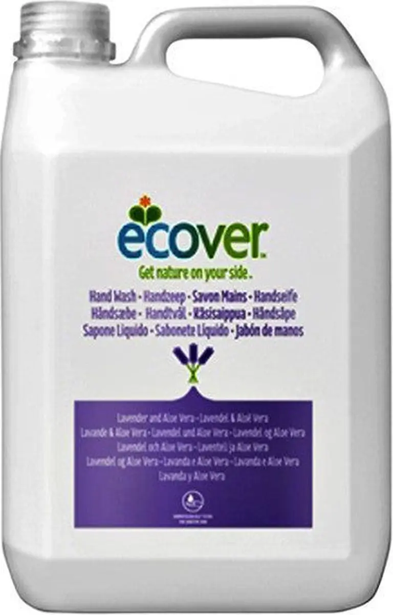 Ecover Handzeep Lavendel & Aloë Vera 5L - Biologisch afbreekbaar - afbeelding 6 van 6